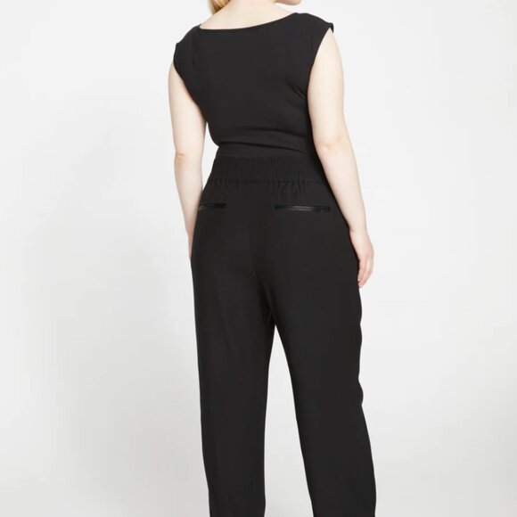 PLUS - Universal Standard "Soiree Double Luxe" Pull-On Pants - Picture 4 of 5
